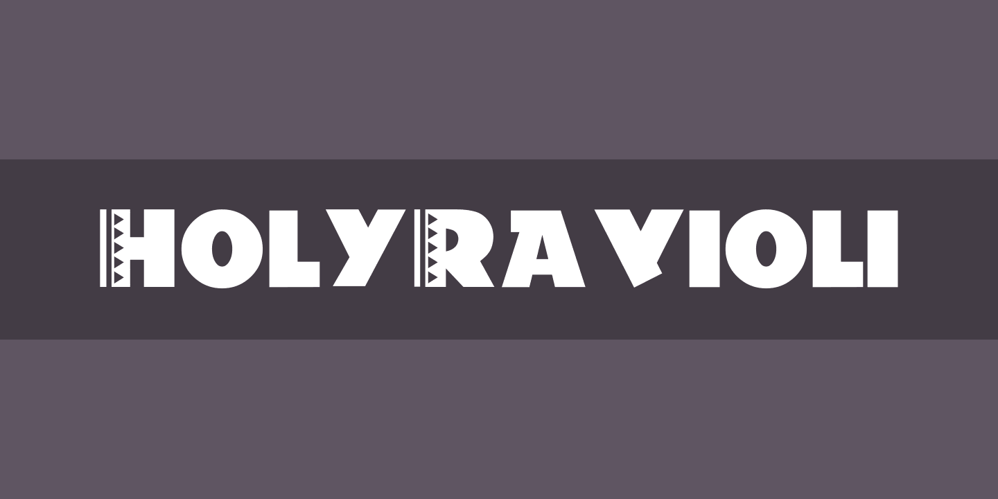 Holy-Ravioli Font